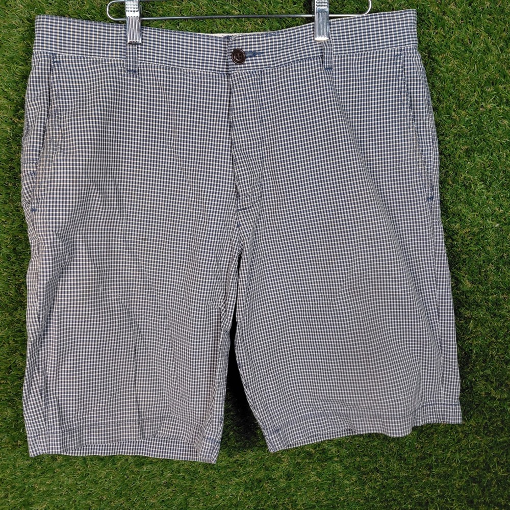 Dockers‎ Men's Shorts Size 34 Gingham Checkered Casual Chino
